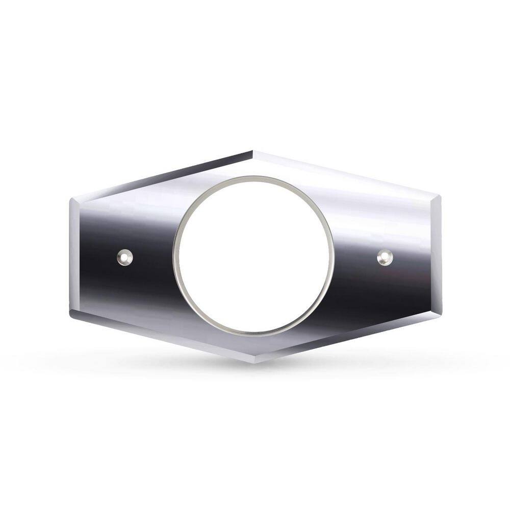 SUPPLYGIANT Shower Renovation Cover Plate One Hole Conversion Cover Plate, Chrome Plated price history on PriceWatchPro