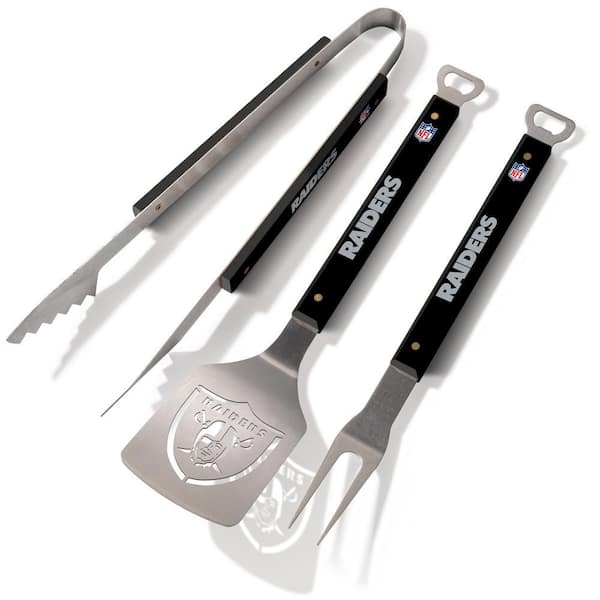 NFL Las Vegas Raiders Spirit Series 3-Piece BBQ Set