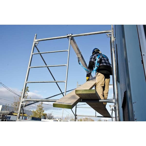 7 ft. Aluminum Horizontal Tie-Off Bar, Safety Improvement Work Tool for Stabilizing Scaffolding Platform