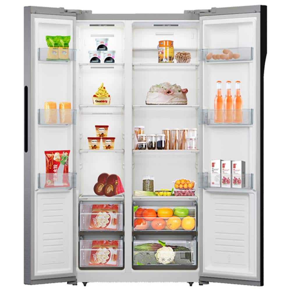 Avanti 15.6 cu. ft. Stainless Steel Side-by-Side Refrigerator