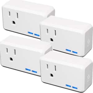 Wi-Fi Mini Smart Plug Works with Alexa for Voice Control Save Energy and Reduce Electric Bill (4-Pack)