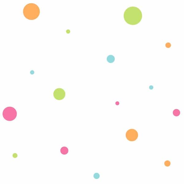 York Wallcoverings Cool Kids Small Dot Variety Wallpaper
