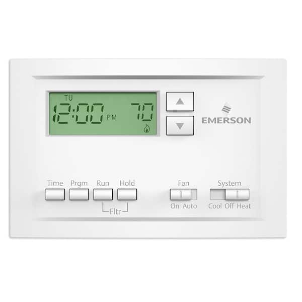 Emerson P210, 5+1+1 Programmable, Single Stage (1H/1C) Thermostat