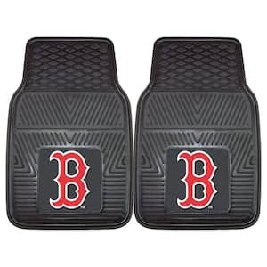 Boston Red Sox 18 in. x 27 in. 2-Piece Heavy Duty Vinyl Car Mat