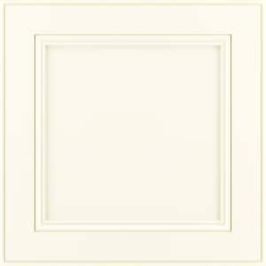 MacArthur 11 9/16-in. W x 3/4-in. D x 11 1/2-in. H in Painted Vanilla Cabinet Door Sample