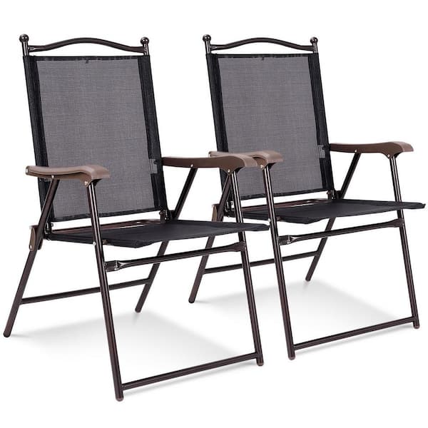 Liviza Folding Metal Outdoor Dining, Home Depot Patio Furniture Folding Chairs