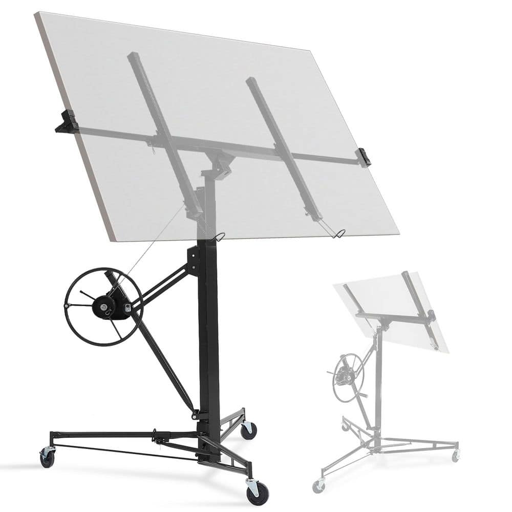 13 ft. Drywall Panel Hoist Jack Lifter Drywall Lift Panel Lift in Black price history on PriceWatchPro