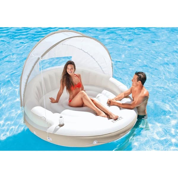Intex Canopy Island Pool Float 58292EP - The Home Depot