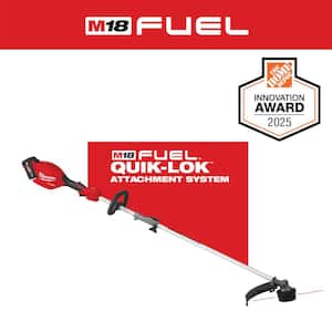M18 FUEL 18V 16 in. Brushless Cordless Battery Powered String Trimmer w/QUIK-LOK Attachment Capability & 8.0 Ah Battery