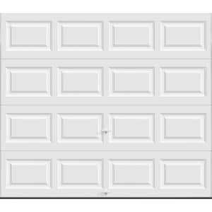 Classic Collection 9 ft. x 7 ft. 6.5 R-Value Insulated Solid White Garage Door