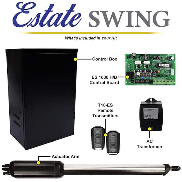 Estate Swing Single Swing Automatic Gate Opener Kit