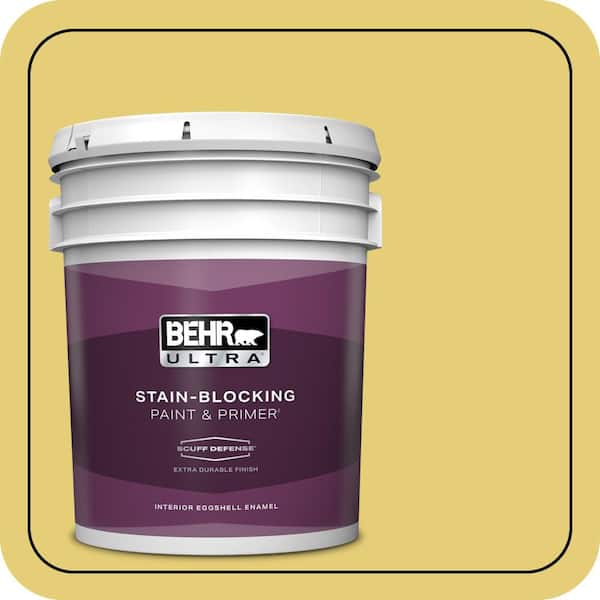 BEHR ULTRA 5 gal. #P320-5 Green Papaya Extra Durable Eggshell Enamel Interior Paint & Primer