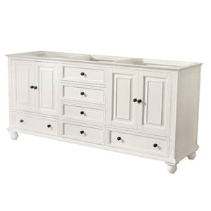 Thompson 72 in. W x 21 in. D x 34 in. H Vanity Cabinet in French White