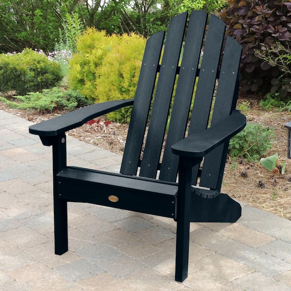 Highwood Classic Wesport Federal Blue Recycled Plastic Adirondack Chair