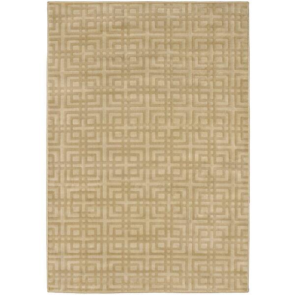 Unbranded Fornter Beige 6 ft. 7 in. x 9 ft. 8 in. Area Rug