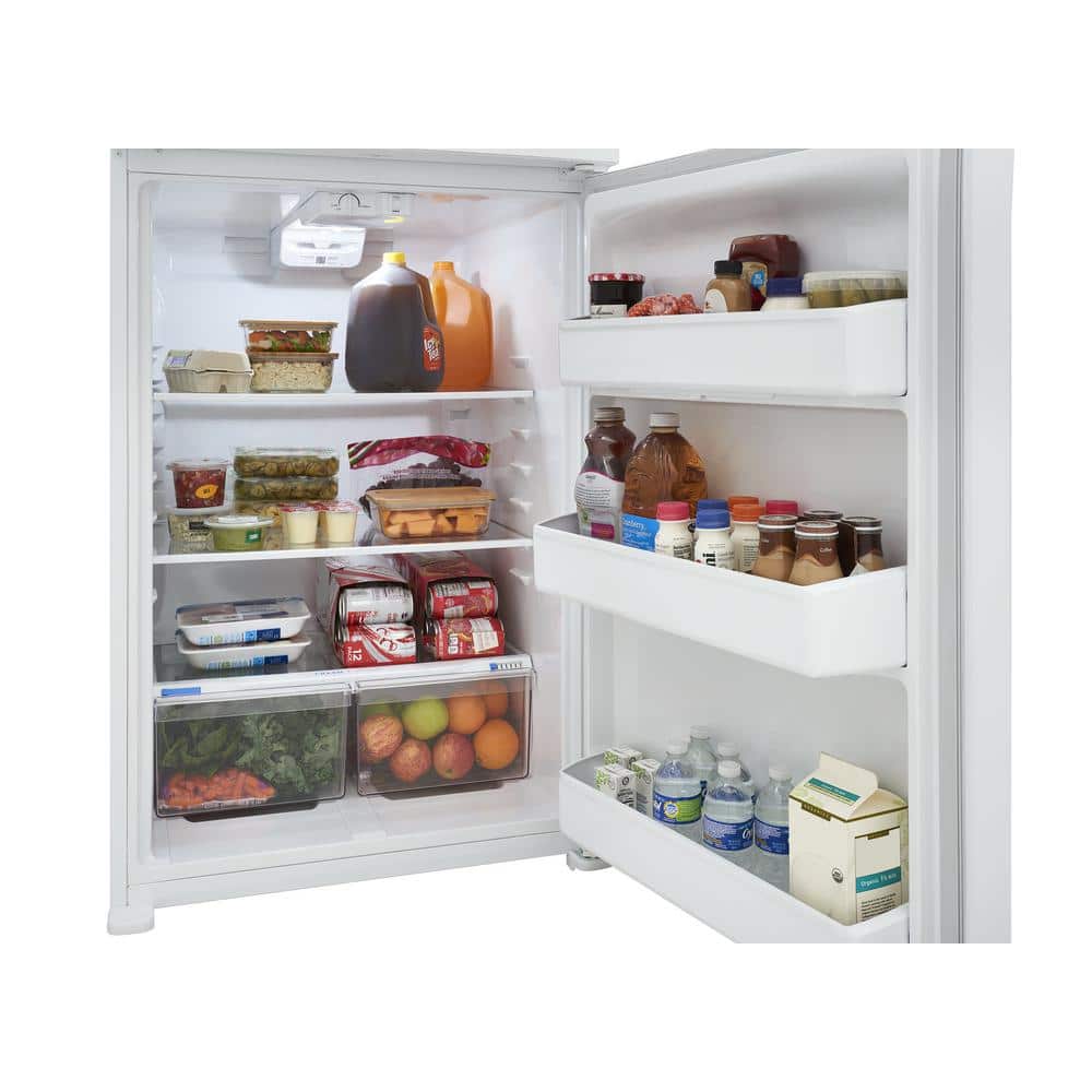 Frigidaire White 20 Cu. Ft. Smart Top Freezer Refrigerator