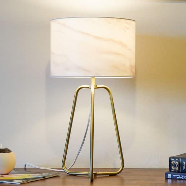 Vkoiyg 22 in. White Task & Reading Optima Modern Stylish Desk Lamp with ...