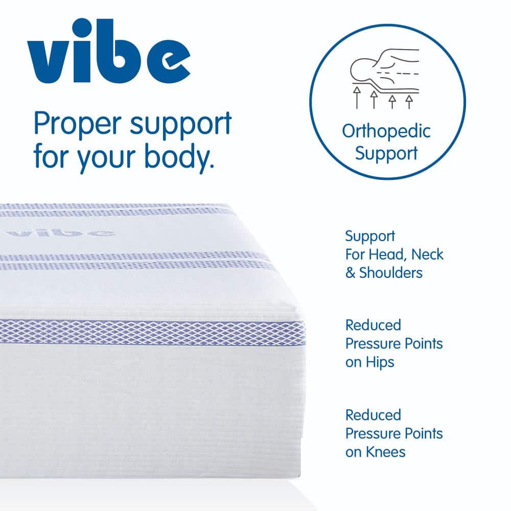 CoolDreamz Gel Memory Foam Full-Size Mattress with Luxe Cooling Technology