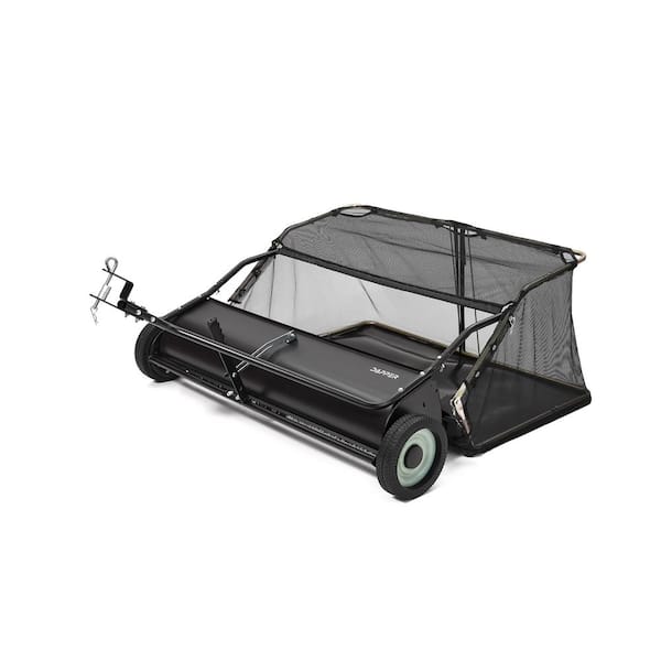 42 in. 25 cu. ft. Tow Behind Lawn Manual Floor Sweeper