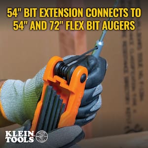 3/16 in. x 54 in. Extension Flex Auger Bit