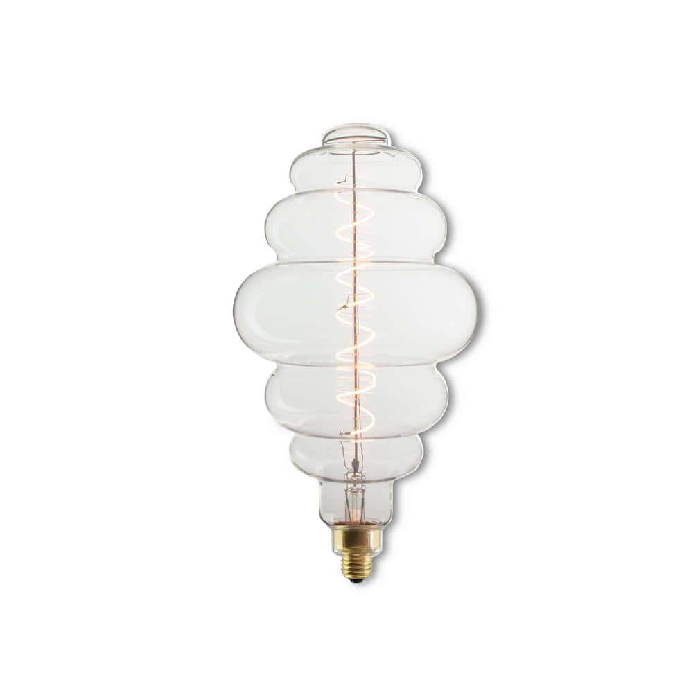 60 - Watt Equivalent BH Dimmable Medium Screw Decorative LED Light Bulb Amb