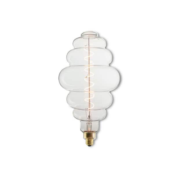 Bulbrite 60 - Watt Equivalent BH Dimmable Medium Screw Decorative LED Light Bulb Amber Light 2200K -1 Pack