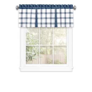Tate Polyester Valance - 13 in. L in Blue