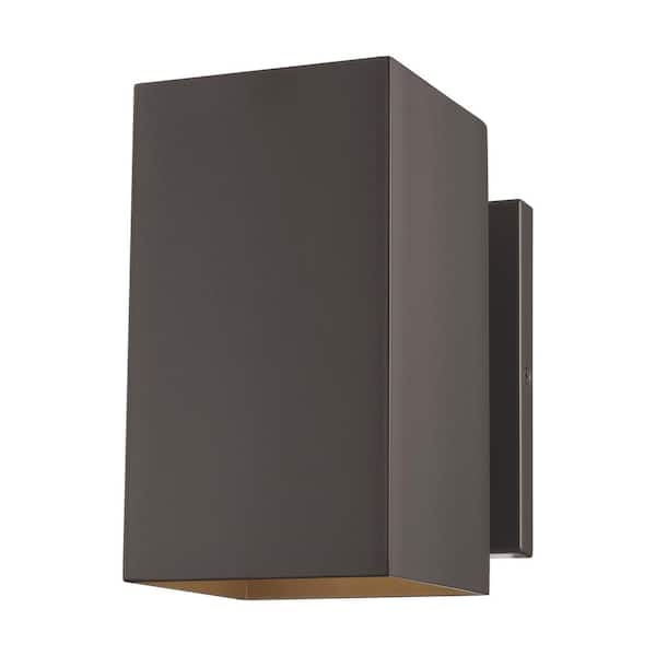 Generation Lighting Pohl 1-Light Bronze Outdoor Wall Lantern