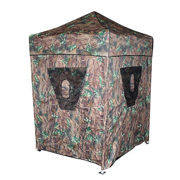 King Canopy 5 ft. x 5 ft. 2-in-1 Hunting Blind and Instant Pop Up Tent