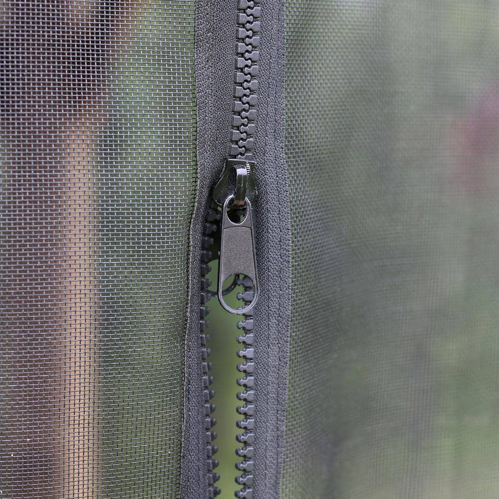 11' x 13' Black Mesh Gazebo Screen Kit