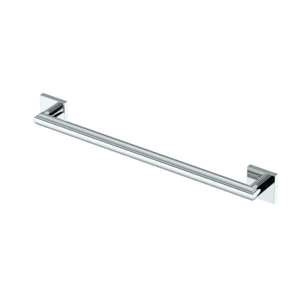 Glam Too 24 in. Grab Bar in Chrome