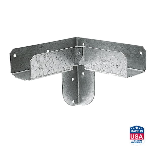 Simpson Strong-Tie RTC 18-Gauge ZMAX Galvanized Rigid Tie Corner for 2 x Nominal Lumber