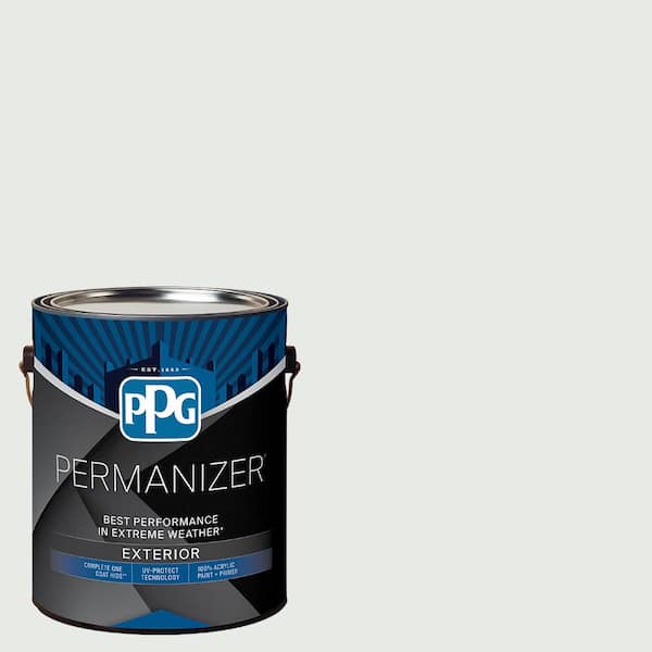 1 gal. PPG1011-1 Pacific Pearl Flat Exterior Paint