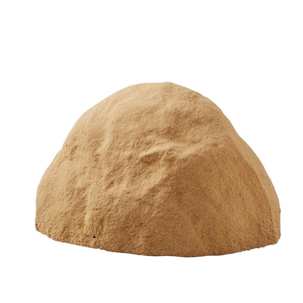 Faux Rock Cover Medium 23 x 18 x 13 in HDPE Fake Rock Well Pump Cover Realistic Texture Landscape Boulder Sandy Brown price history on PriceWatchPro