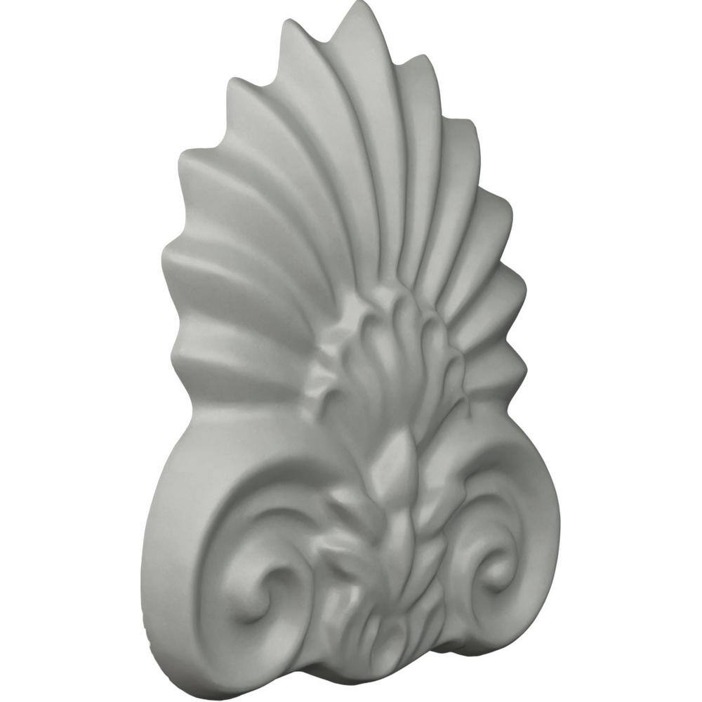 Primed Polyurethane Architectural Center Onlay, 5-1/8" x 3-7/8"