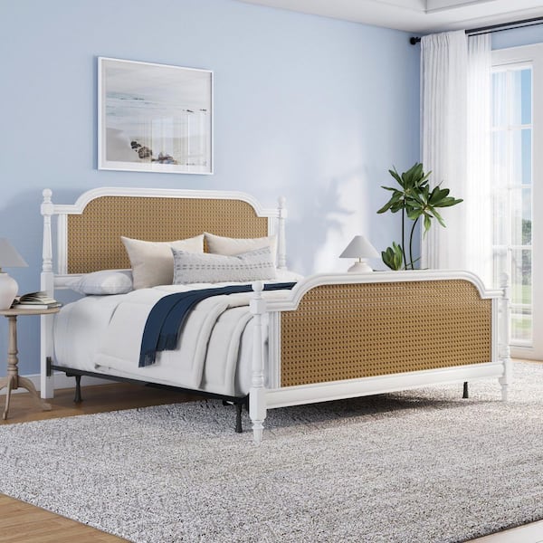 Hillsdale Furniture Melanie White King Headboard