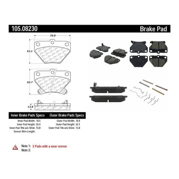 Centric Parts Disc Brake Pad Set