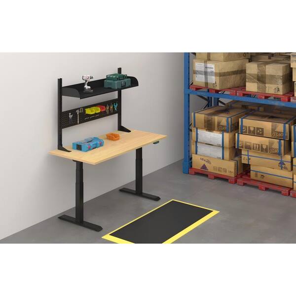 Unbranded - Modular 44 in. W Metal Workbench Tool Storage Kit with Pegboard and Tray