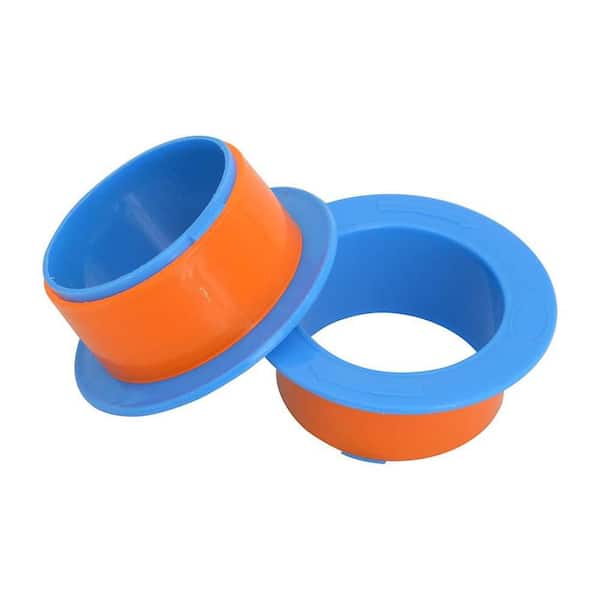N/A Stretch Film Dispenser for 3-Core Films Blue Plastic Shrink Wrap Holder for Shipping and Moving 2-Pairs