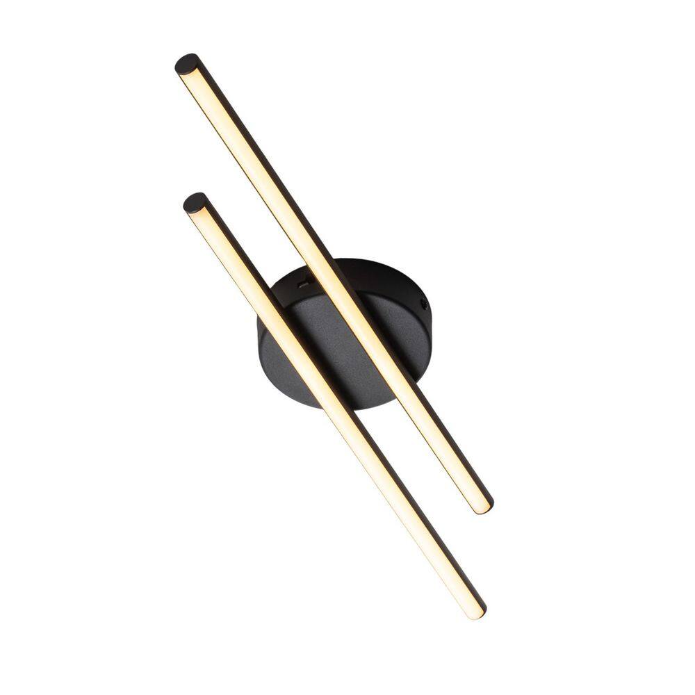 22.04 in. 15-Watt Black Modern Linear Dimmable LED Wall Sconce Over Mirror Bathroom Vanity Light price history on PriceWatchPro