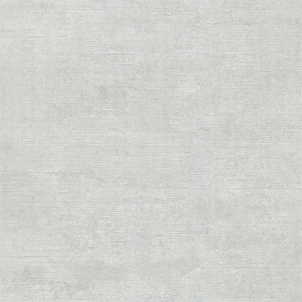 A-Street Prints Tanso Silver Non Woven Paper Non-Pasted Textured Metallic Wallpaper