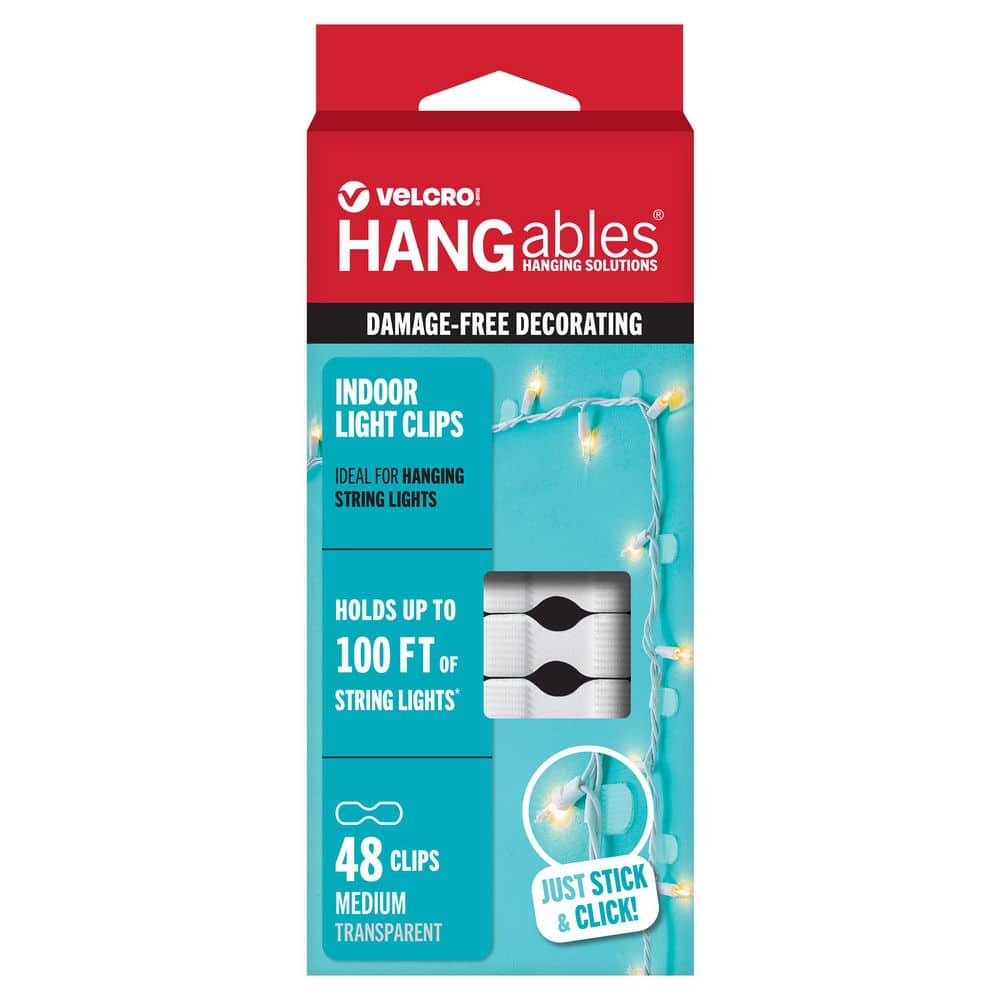 1 in. x 3/4 in. Damage-Free Light Clips Medium (48-pack) price history on PriceWatchPro