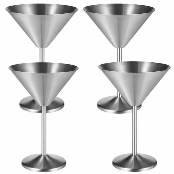 Formal Clear Plastic Cocktail Glasses Shatterproof