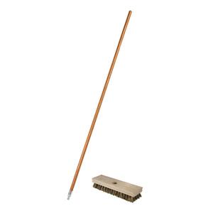 120cm Wooden Broom Sweeping Brush Mop Wood Handles Shaft Stick Shank Pole 4ft 