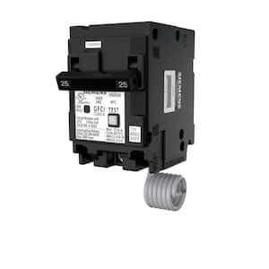 QPFB 25 Amp 2-Pole GFCI Circuit Breaker