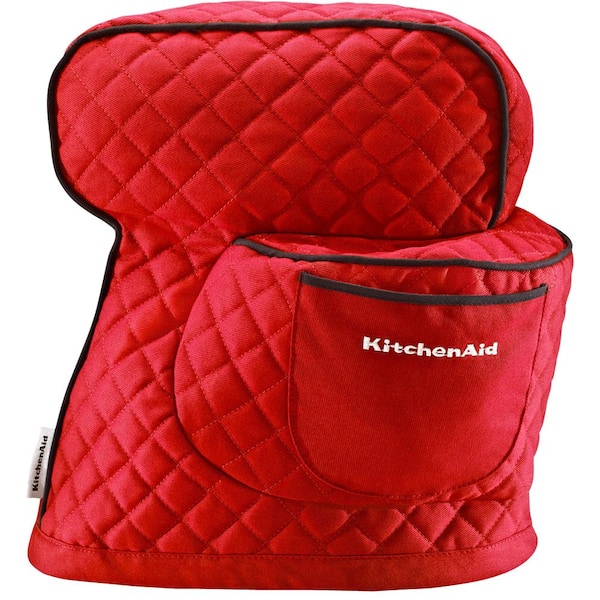 KitchenAid Empire Red Fitted Cotton Stand Mixer Cover for Tilt-Head Stand Mixers