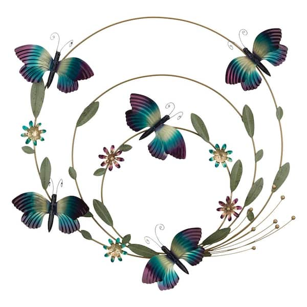 100 Pcs Butterfly Wall Stickers, 3D Butterflies Decor Dragonfly Butterfly Deca