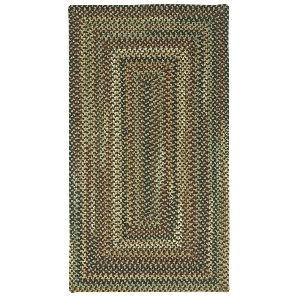 Capel Bangor Very CharCoal 2 ft. x 4 ft. Concentric Area Rug