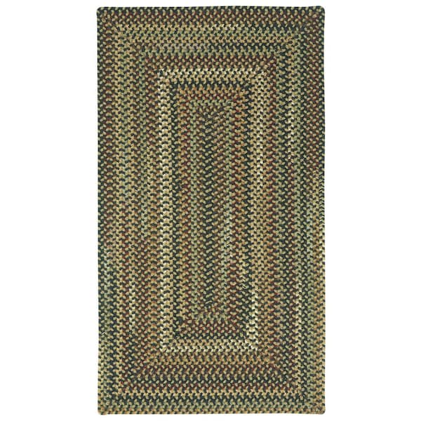 Capel Bangor Very Charcoal 5 ft. x 8 ft. Concentric Area Rug