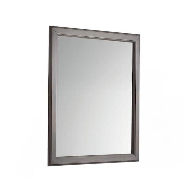 Louis Philippe Antique Gray 1 in. W x 38 in. H Classic Square Wood